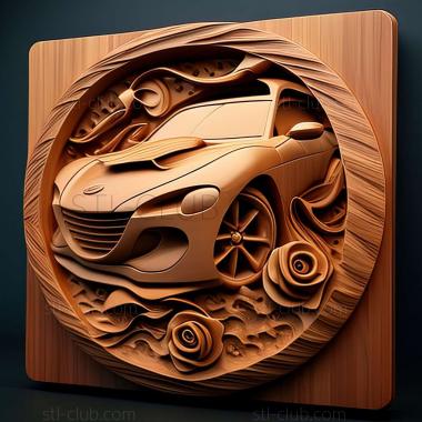 3D мадэль Mazda 121 (STL)